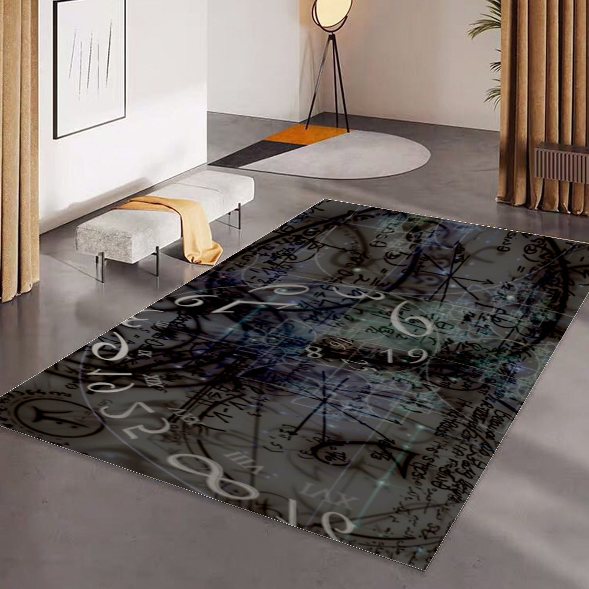PHz6 Fibonacci Floor Mat