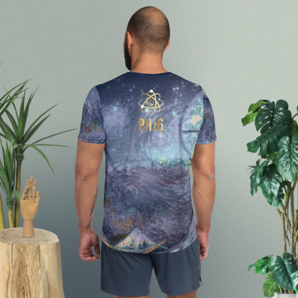 Men's Athletic T-shirt Starry Night