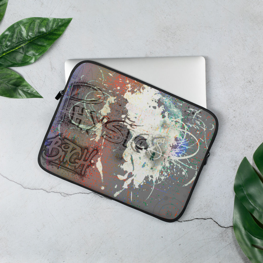 Physics Bitch Laptop Sleeve