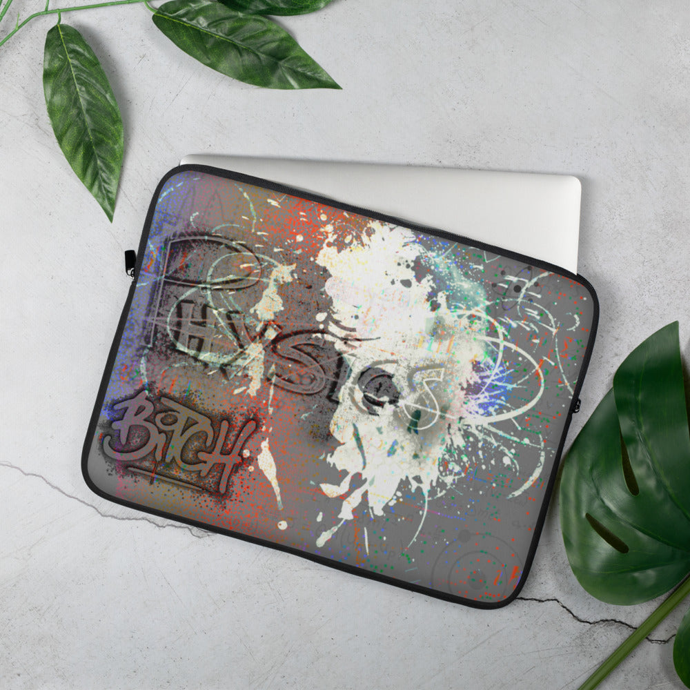 Physics Bitch Laptop Sleeve