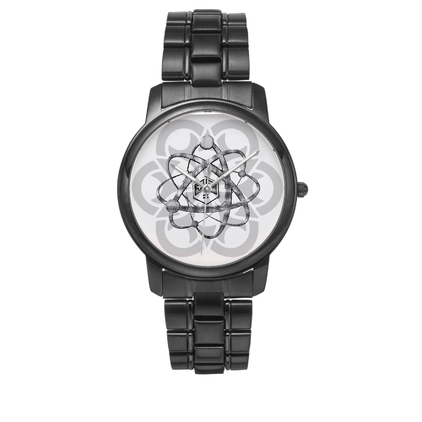 PHz6 Mandala Stainless Steel Quartz Watch