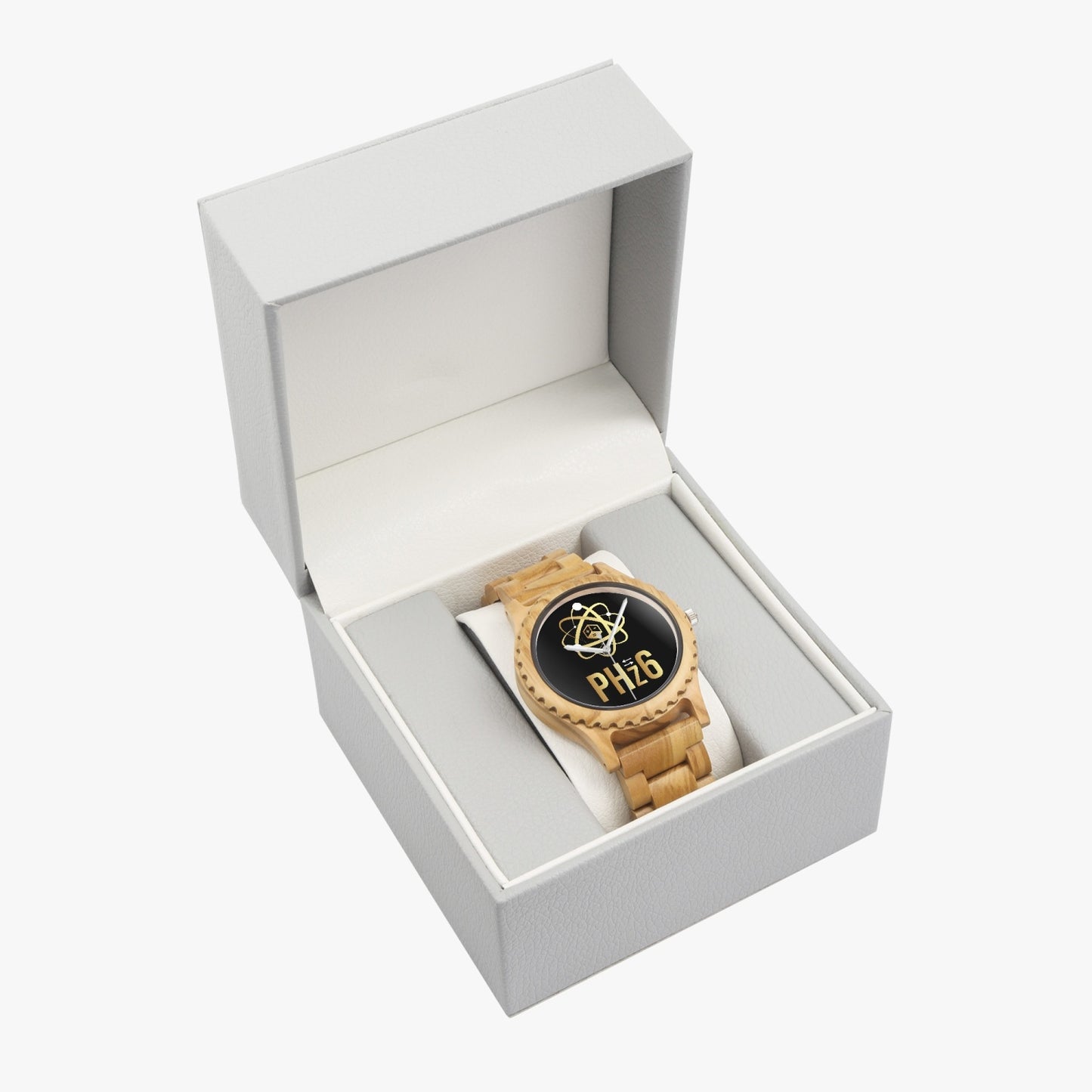 PHZ6 Italian Olive Lumber Wooden Watch